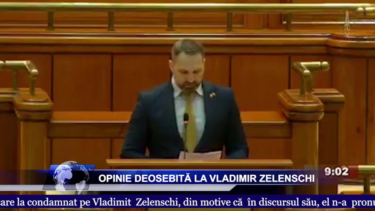 Opinie deosebită în Parlamentul României referitor la Vladimir Zelenschi